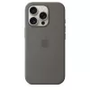 Apple iPhone 16 Pro silikoonümbris MagSafe'iga - Stone Gray