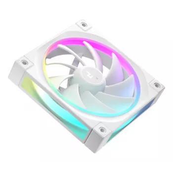 120 mm valge arvutikorpuse ventilaator DeepCool FL12 WH, 2150 RPM, PWM, 55 CFM, 32 dB, FDB, 4-pin
