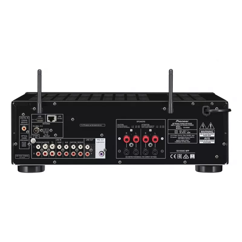 Pioneer SX-N30AE 2.0-kanaliga stereovastuvõtja hõbedane