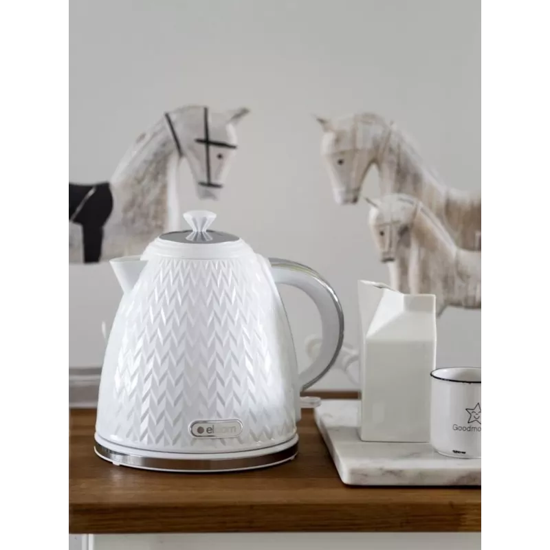 ELDOM C265B NELA elektriline veekeetja 1,7 L 2000 W Valge