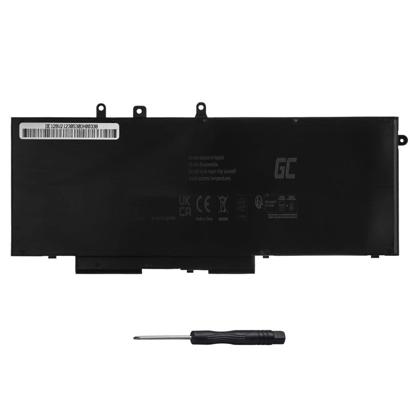 Green Cell GC-DE128V2 sülearvuti aku 7,6 V 6000 mAh Dell akud