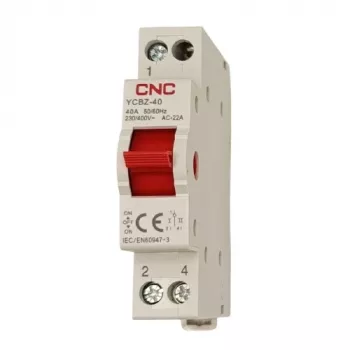 Moodul-lüliti CNC YCBZ-40, 1P, 40A, 1-0-2