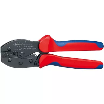 Knipex crimping pliers PreciForce L.220mm 0.1-2.5 (AWG 27-13) mm 483g