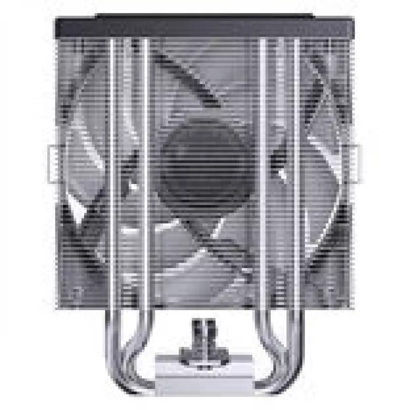Protsessorijahuti Jonsbo CR-1000MAX 120mm RGB must — 120mm ventilaator, RGB valgustus, must viimistlus