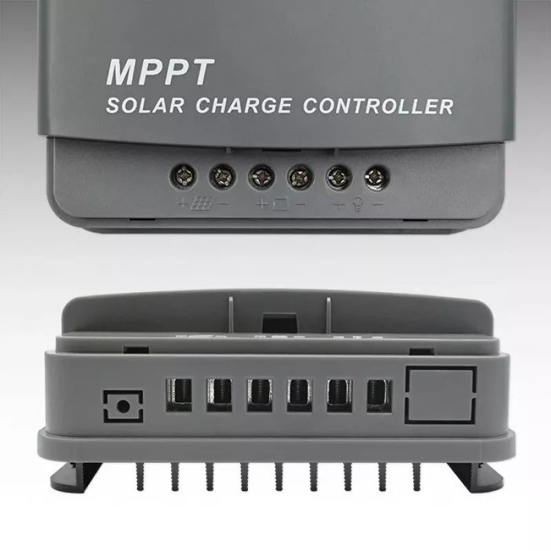 Qoltec, päikese MPPT laadimiskontroller temperatuurianduriga 20A 12V/24V LCD-ekraan 2 x USB