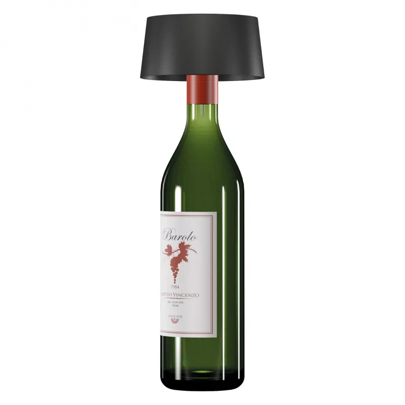 LED laualamp RealPower TableLight 300 4W must päikeseenergial