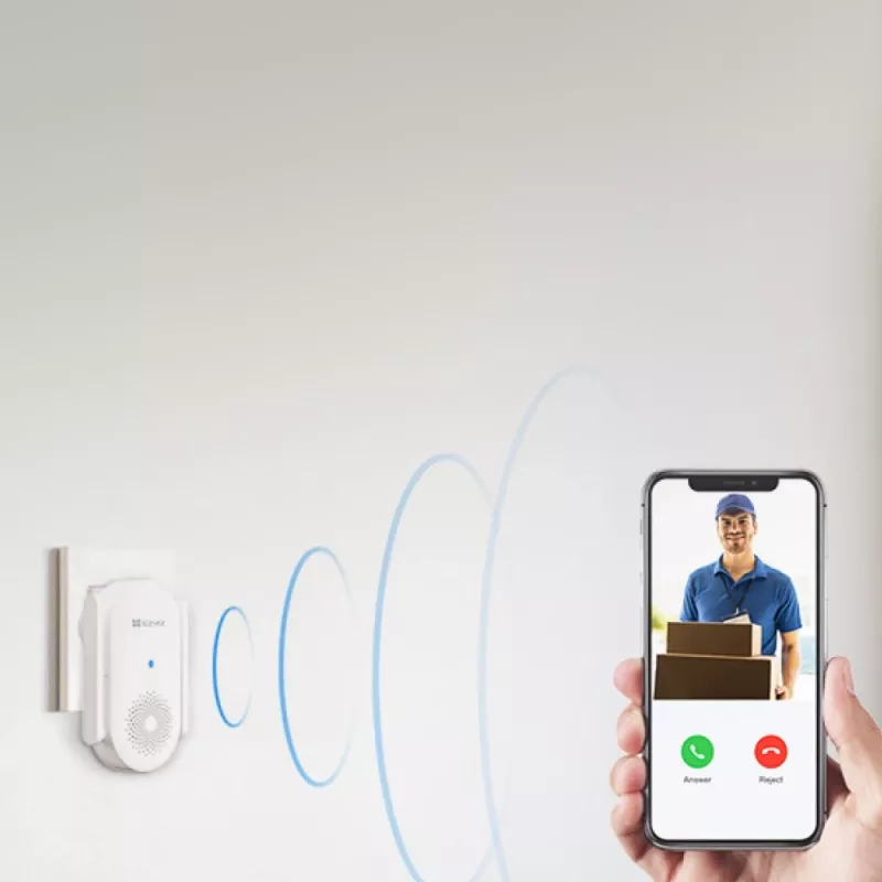 EZVIZ CH1 Smart Wi-Fi Chime for aku-powered video doorbells