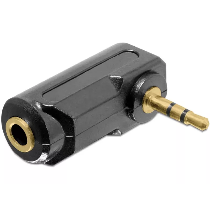 Kaablisoo adapter DeLOCK 65364 3.5 mm Must