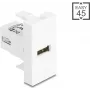 USB 2.0 tüüp-A tüüp-A kaabeladapter, DELOCK 90908, varjestatud, USB 2.0