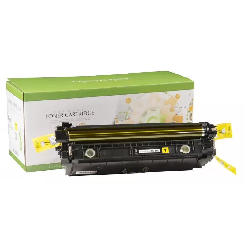Ühilduv Static-Control Hewlett-Packard 508X CF362X/CRG040H kollane, 9500 lk