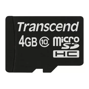 Transcend 4 GB MicroSDHC Class 10 TS4GUSDC10