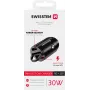 Laadija Swissten NANO Nutitelefon Must Sigaretisüütaja Kiirlaadimine Auto