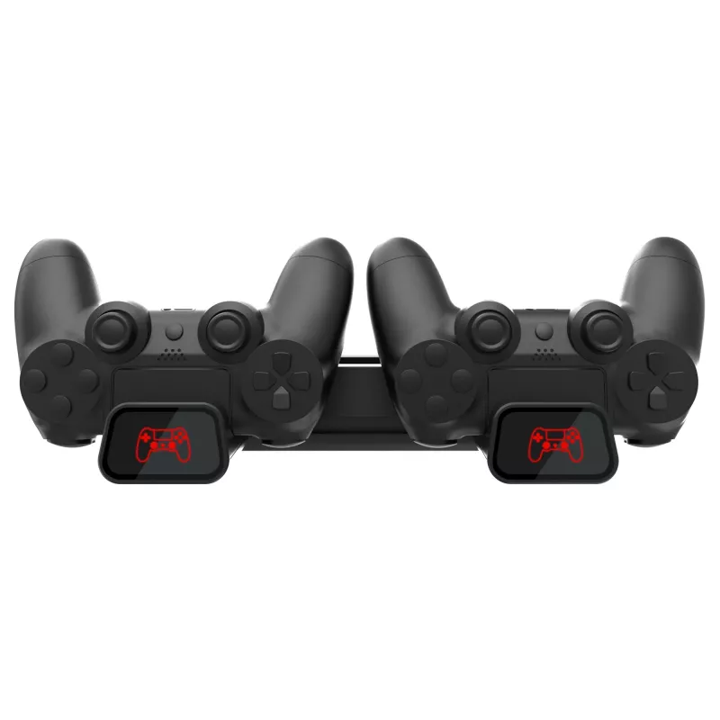 Jahutuspad White Shark PS4-19076 Cutman kahe laadimisdokiga kontrolleritele