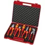 Knipex tangide/tööriistakomplekt 7 tk, mitmekomponentsed katted/kaetud ümbris VDE