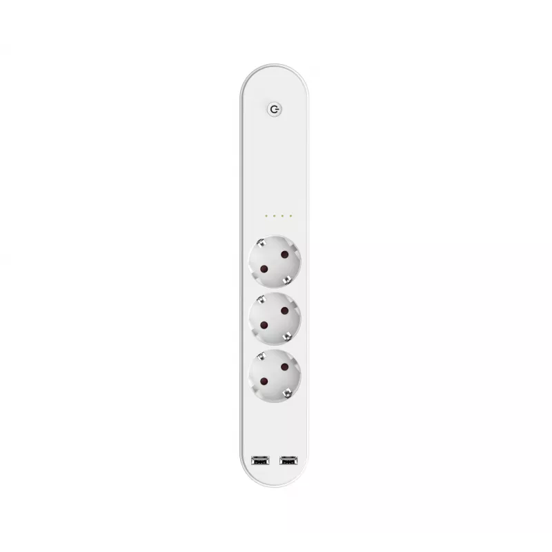 Nutikas pikendusjuhe Denver SHP-310U 3 AC-pistikupesa tüüp F 3680 W
