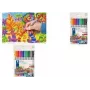 Marker Staedtler Noris Club Dual Tip 10 Pack — kahe otsaga viltpliiatsid, erinevad värvid