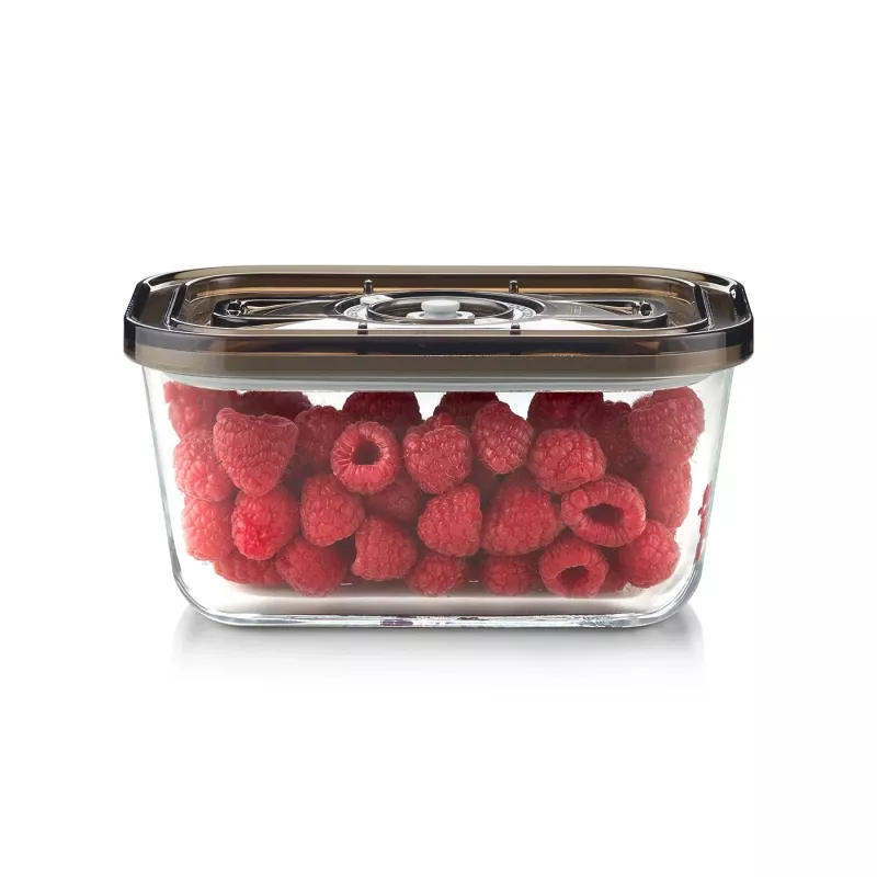Caso klaasist vaakumkonteiner plastkaanega | VacuBoxx Eco M | Läbipaistev