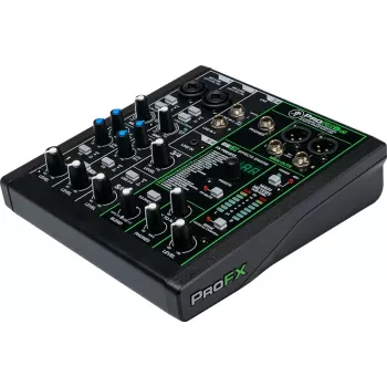 Mikser Mackie ProFX6v3 kompaktne 6-kanaliline analoogmikser USB-liidesega