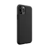 Silikoonümbris Devia Nature Series iPhone 12 Pro Max jaoks — must, pehme puutega kaitseümbris