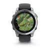 Garmin Fenix E 3.3 cm (1,3) AMOLED 47 mm digitaalne 416 × 416 pikslit puutetundlik roostevaba teras Wi-Fi GPS (satelliit)