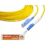 Lightwin LSP-09 E2-LC 5.0 fiiberoptiline kaabel 5 m E-2000 OS2 sinine - kollane (LSP-09 E2-LC 5.0)