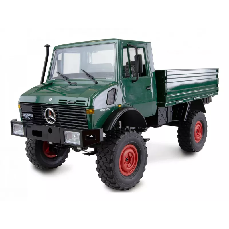 Amewi Mercedes‑Benz Unimog raadio teel juhitav auto mõõtkavas 1:12 4WD, roheline