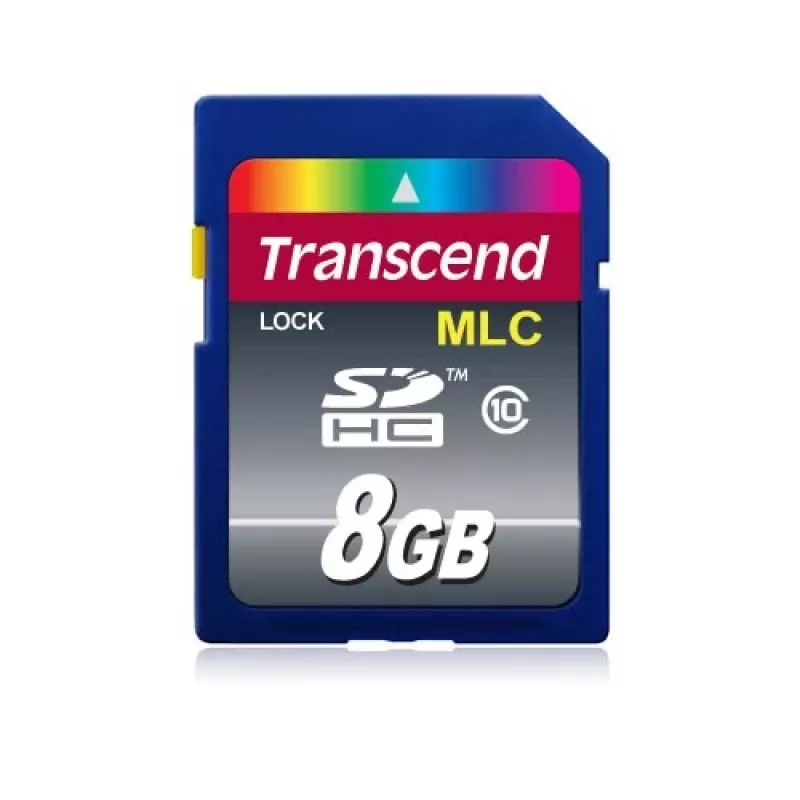 Transcend 8 GB SDHC Class 10 TS8GSDHC10M välkmälu
