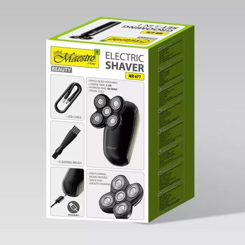 Elektriline pardel Maestro MR-677 USB laetav, veekindel korpus