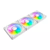 Jahutusventilaatorid Darkflash Gauss G24 3-ühes valge 120mm — komplekt 3 tk, 120 mm