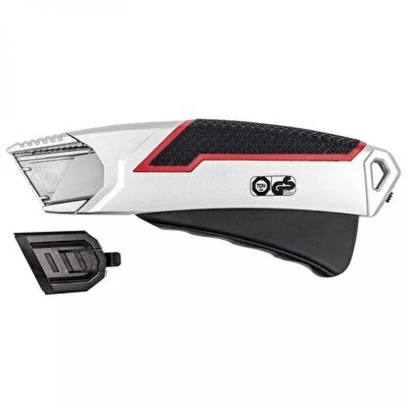Utility Knife Wedo 78 837 Must Red Silver Snap-off Blade 60mm Width 166mm Length