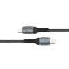 USB-kaabel Qoltec 52358 1.5 m USB-C must USB 2.0 0,48 Gbit/s