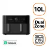 Xiaomi Dual Zone EAN õhufritüür 10 L 2700W koguvõimsus must