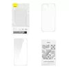 Baseus Crystal seeria kaitseümbris iPhone 14 Plusile karastatud klaasist tagaküljega