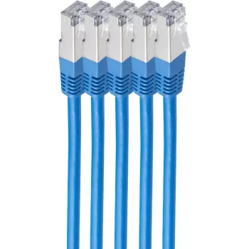 Võrgukaabel ShiverPeaks BS75711-HB-SET5 1m Cat6 S/FTP