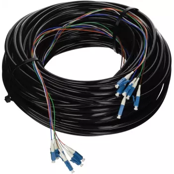 Ubiquiti ühemoodiline LC fiiberkaabel InfiniBand/fiiberoptiline kaabel 60.96 m Must