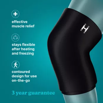Põlvekuuma- ja külmateraapia mähis HoMedics SR-GE800 — korduvkasutatav kuuma/külma kompress põlvevalu leevendamiseks