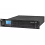 Qoltec 53945 RACK UPS 1kVA 800W võrgutoite katkematu toiteallikas (On-line, puhas siinuslaine, LCD, SNMP pesa)