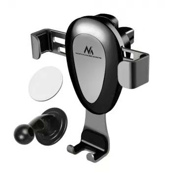 Macleani auto telefonihoidja, universaalne, ventilatsioonivõrele, gravitatsiooniline, maks. keskvahe 90 mm, MC-324
