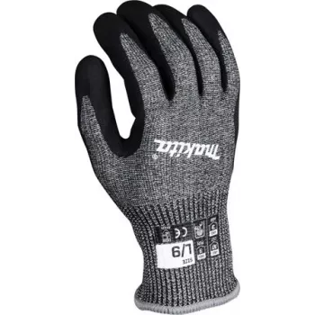 Töökindad P-84729, suurus L (9), lõikekindlus F/7 (must/hall, 1 paar)