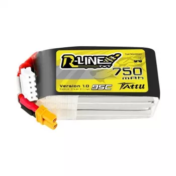 Aku Tattu R-Line 750mAh 14.8V 95C 4S1P JST-XHR