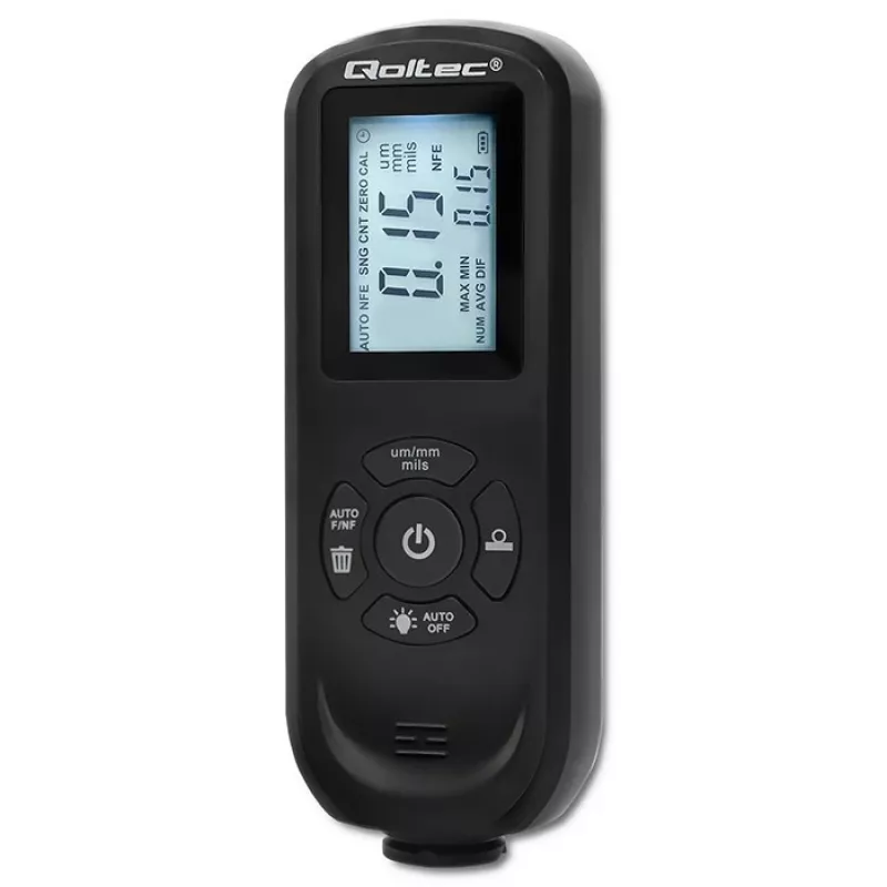 Kattekihi paksuse mõõtur QOLTEC 50646 LCD 0–2000 µm