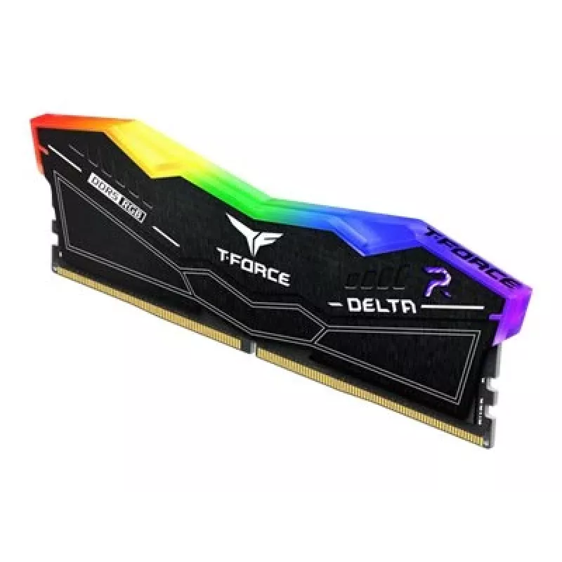 DIMM 32 GB DDR5-6000 (2x 16 GB) Dual-Kit, mälu must, FF3D532G6000HC38ADC01, Delta RGB, INTEL XMP