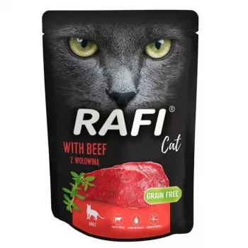 Märg kassitoit Dolina Noteci Rafi Cat veis 300 g kotike — täiskasvanud, veis, 300 g
