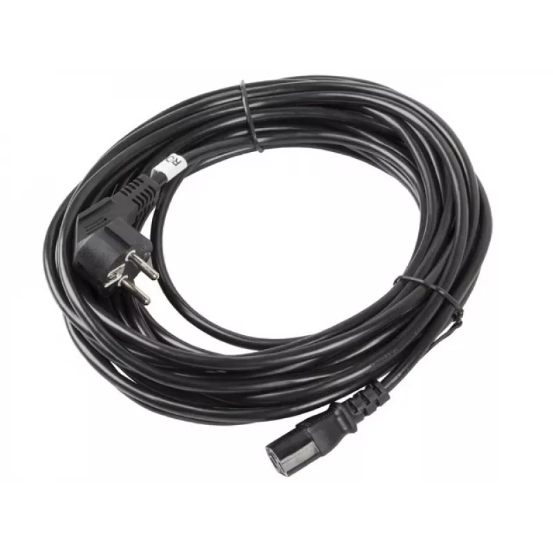 Lanberg CA-C13C-11CC-0100-BK toitekaabel must 10 m C13 pistikuga CEE7/7