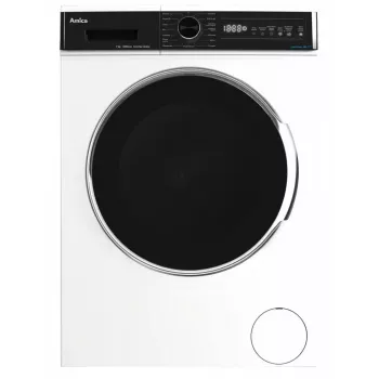 Eraldiseisev pesumasin AMICA WA3S712BLiSHB, 7 kg, 1200 p/min, 2100 W, LED-ekraan, must uks