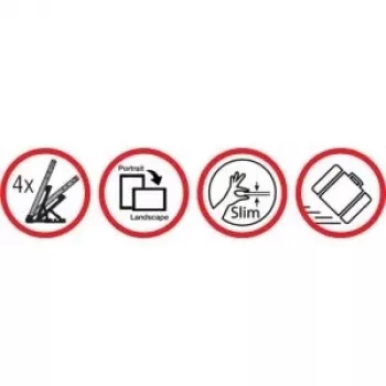 Reflecta 23230 - Nutitelefon - Passiivne - Siseruumides - Must - Klambriga hoidik (23230)