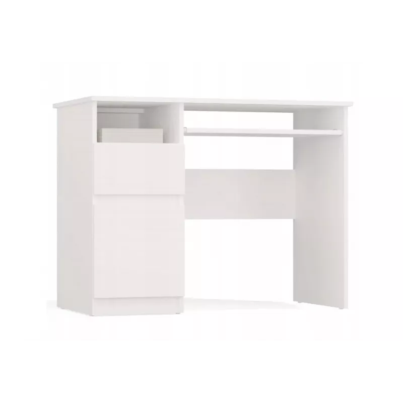 PORTO Left Desk, Valge
