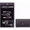 ZWILLING Classic roostevaba teras 97646-008-0 reisi-maniküürikomplekt, lilla ümbris, 7 osa