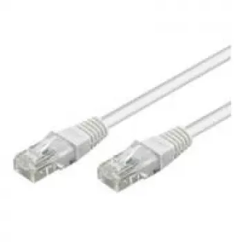 Wentronic Goobay CAT 6 paigakaabel, U/UTP, valge, 10 m - CCA vasegu (68634)