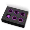 EK Water Blocks EK-Quantum Torque STC 16 surverõngad, lilla, 6 tk
